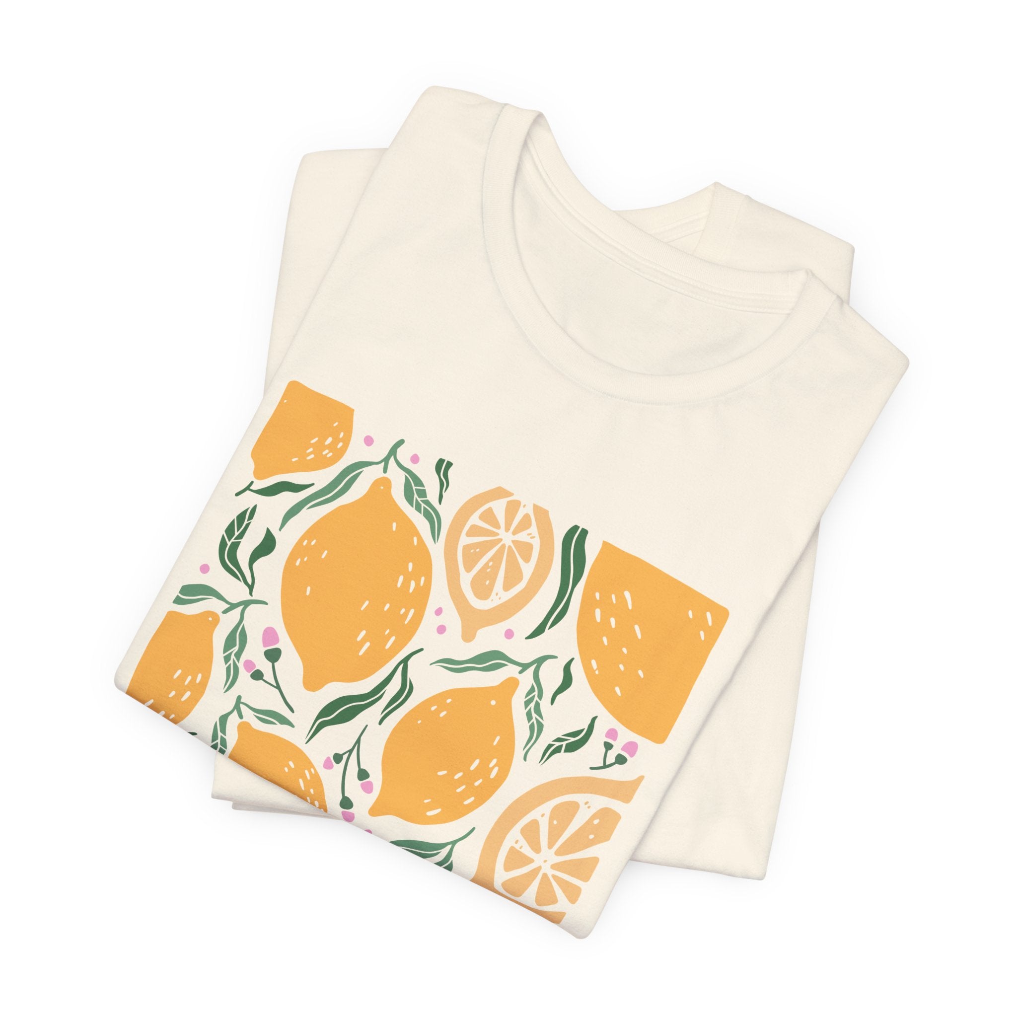 Lemons illustration T-Shirt | 'Without the Sour' citrus design