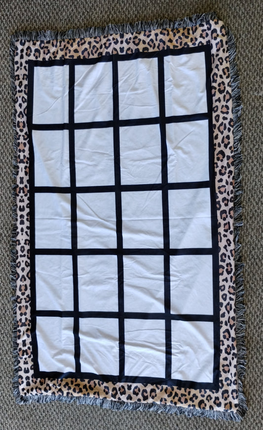 Leopard Photo Blanket