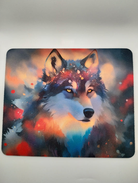 Wolf Mouse pad