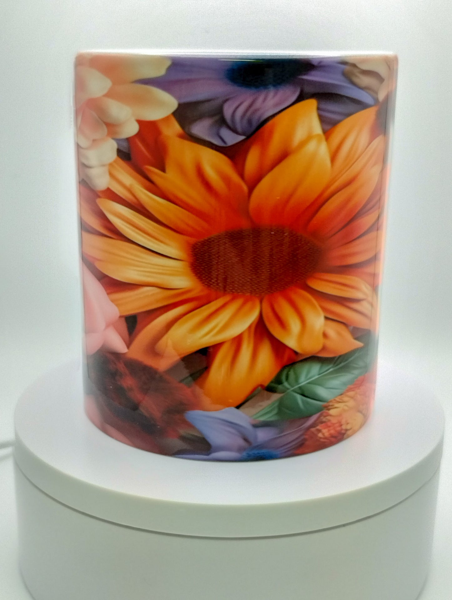 3D Flower Mug