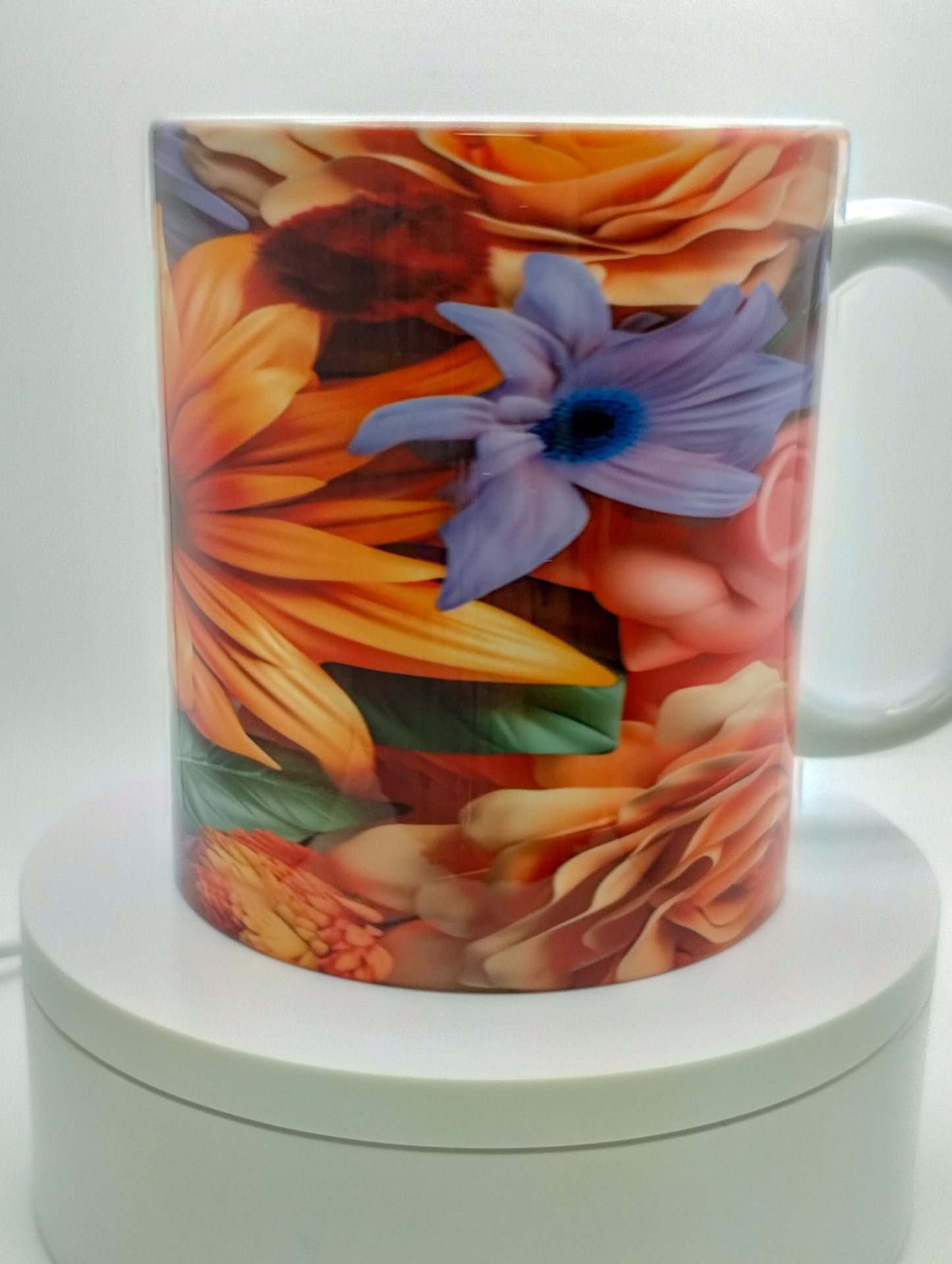 3D Flower Mug